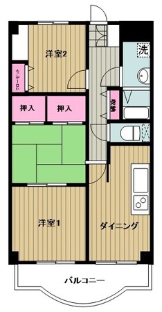 エレガンス・カーサあざみ野の物件間取画像